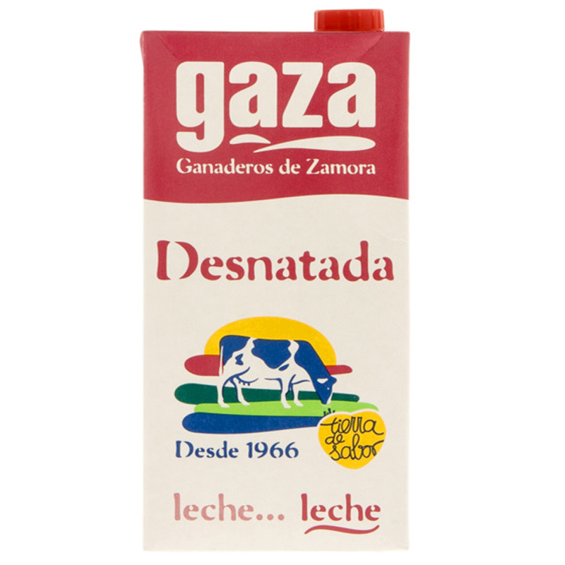 Imagen de LECHE GAZA DESNATADA