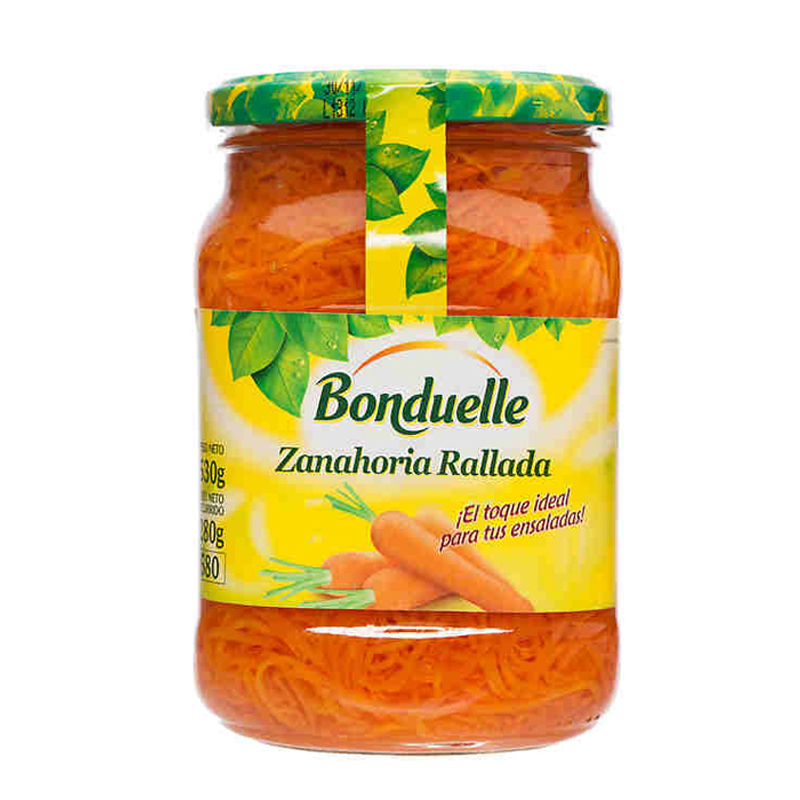 Imagen de ZANAHORIA RALLADA BONDUELLE
