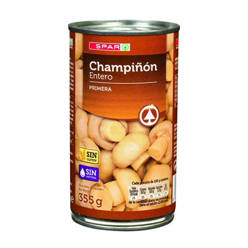 Imagen de CHAMPIÑON ENTERO SPAR