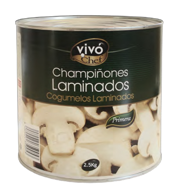 Imagen de CHAMPIÑON LAMINADO VIVOCHEF