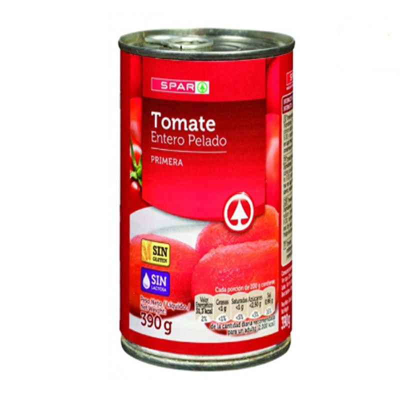 Imagen de TOMATE NATURAL ENTERO SPAR