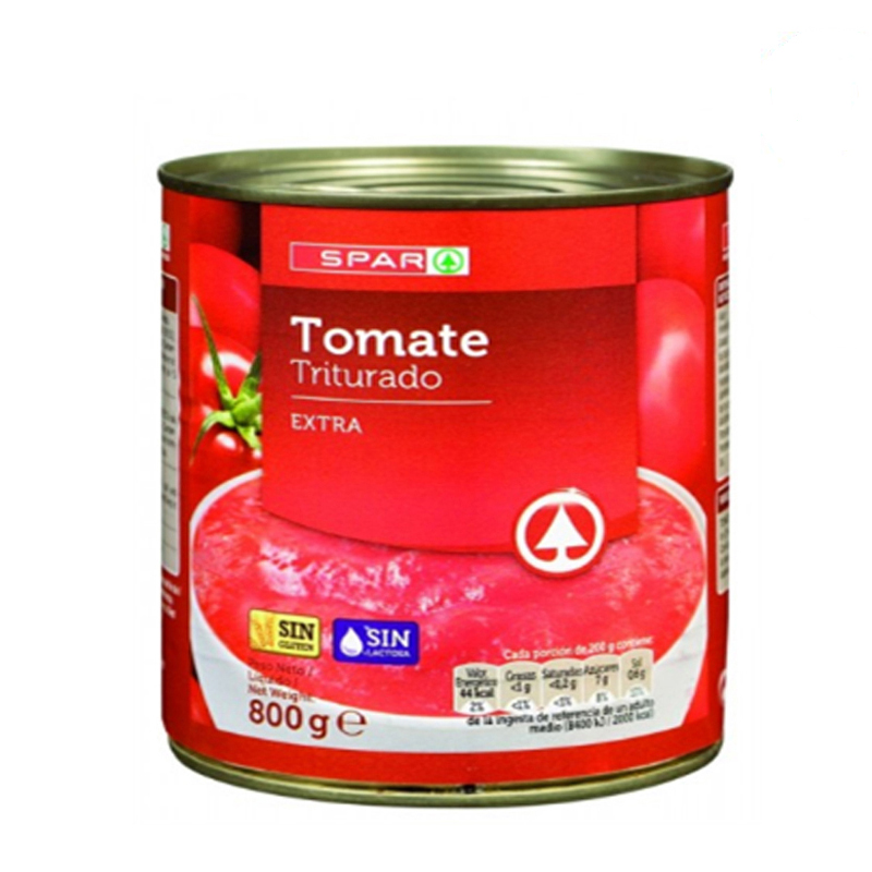 Imagen de TOMATE NATURAL TRITURADO SPAR