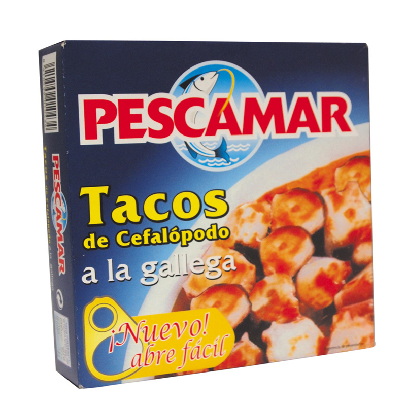 Imagen de TACOS CEFALOPODOS A LA GALLEGA PESCAMAR