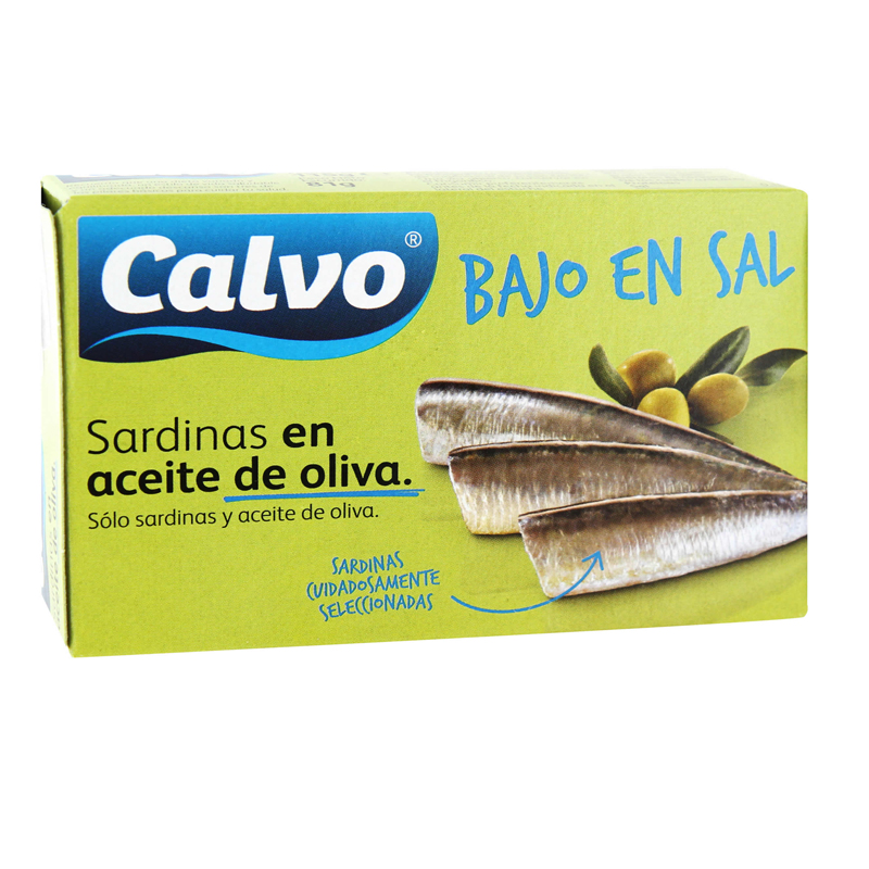 Imagen de SARDINAS EN A.OLIVA B/SAL CALVO