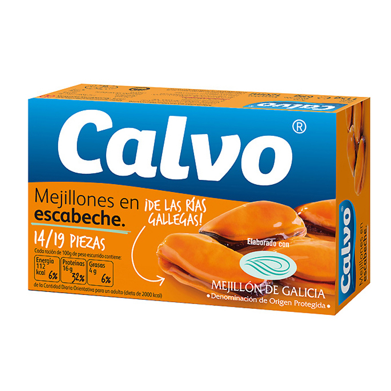 Imagen de MEJILLON EN ESCABECHE CALVO