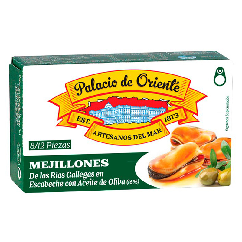 Imagen de MEJILLON EN ESCABECHE A.OLIVA P.ORIENTE