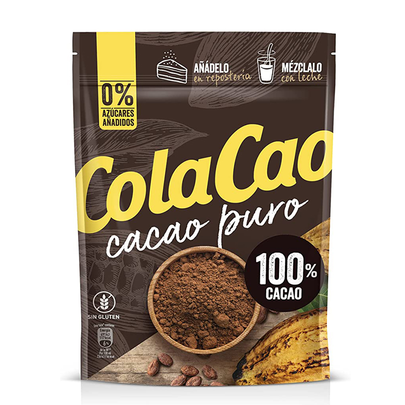 COLA-CAO NOIR 0%AZUCAR BOTE 300 GR