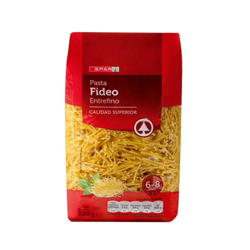 Imagen de PASTA SPAR FIDEO ENTREFINO