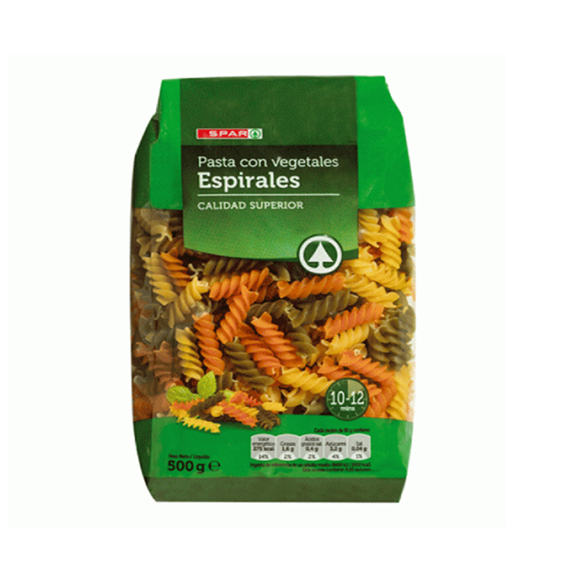 Imagen de PASTA SPAR ESPIRAL CON VEGETALES