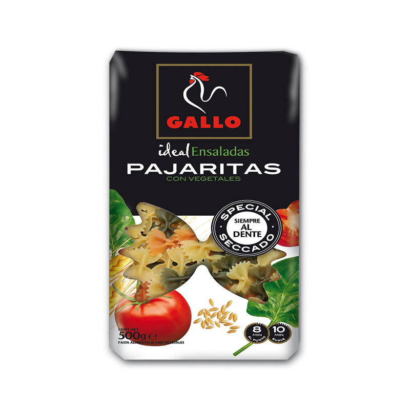 Imagen de PASTA GALLO PAJARITAS CON VEGETALES
