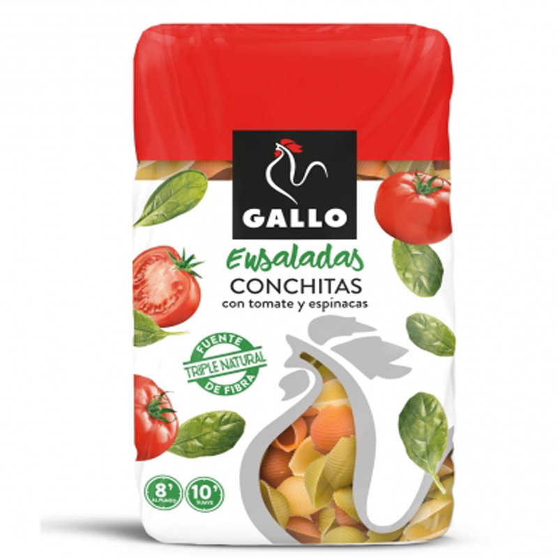 Imagen de PASTA GALLO CONCHITAS CON VEGETALES