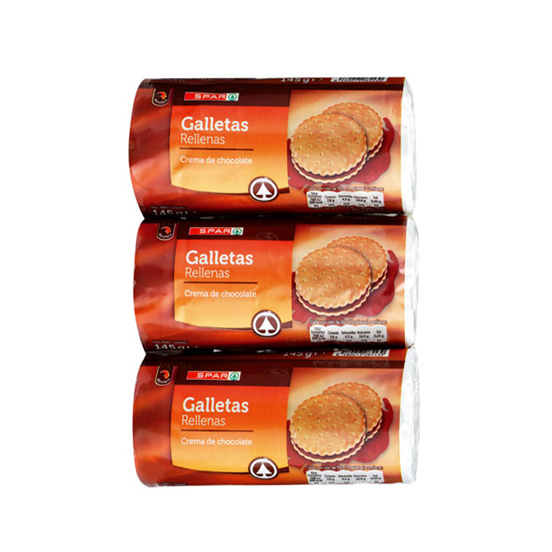 Imagen de GALLETA SPAR RELLENA CHOCOLATE
