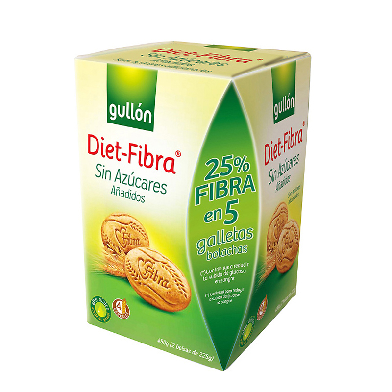 Imagen de GALLETA GULLON DIET FIBRA