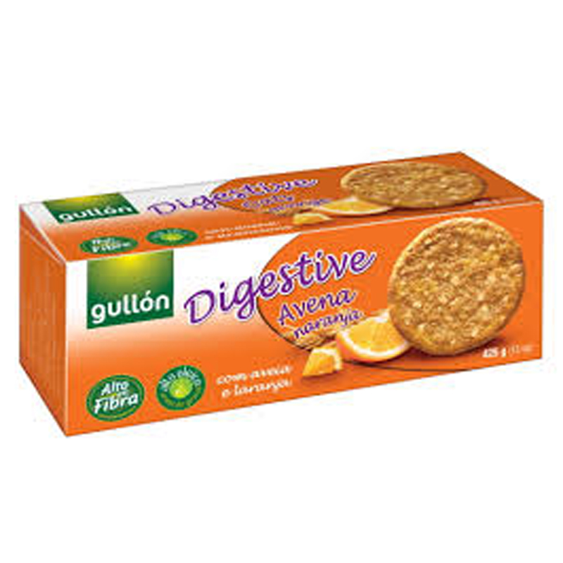 Imagen de GALLETA GULLON DIGESTIVE AVENA Y NARANJA