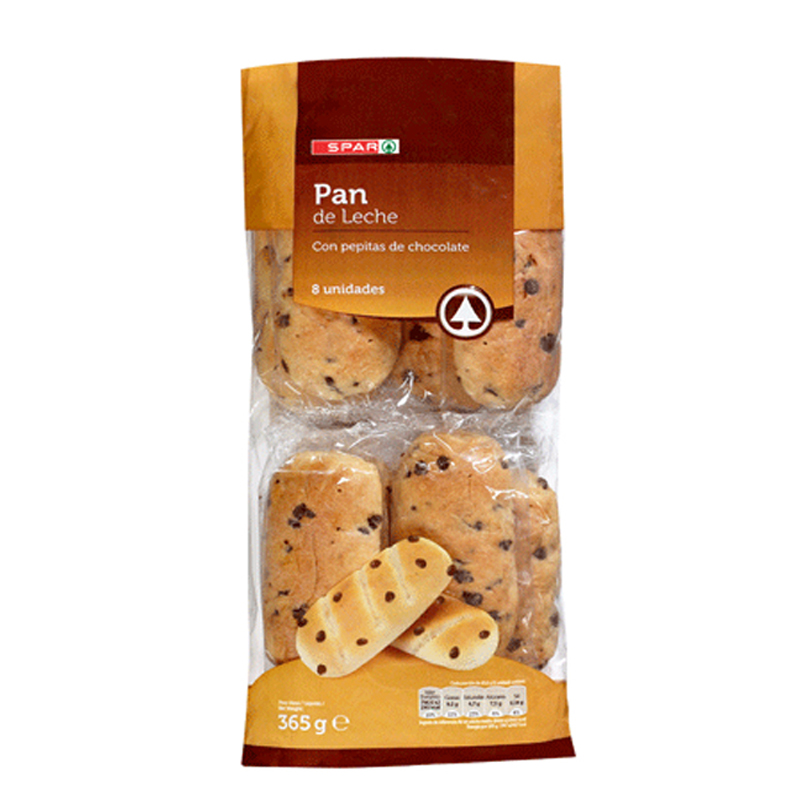 Imagen de PAN DE LECHE CON PEPITAS SPAR