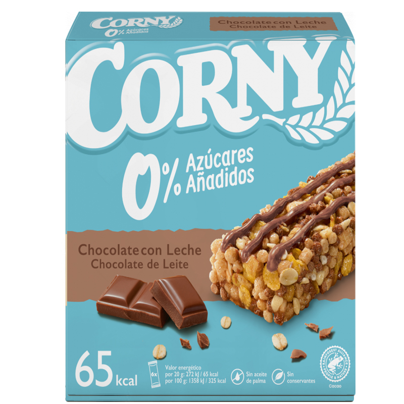 Imagen de BARRITAS CORNY LINEA CHOCOLATE HERO