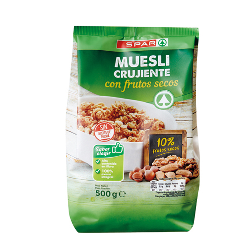 Imagen de CEREALES MUESLI SPAR CON FRUTOS SECOS