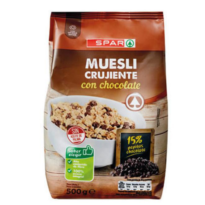 Imagen de CEREALES SPAR MUESLI CON CHOCOLATE