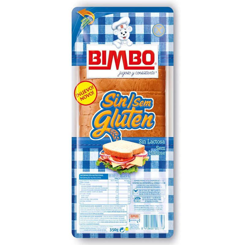 Imagen de PAN DE MOLDE BIMBO SIN GLUTEN