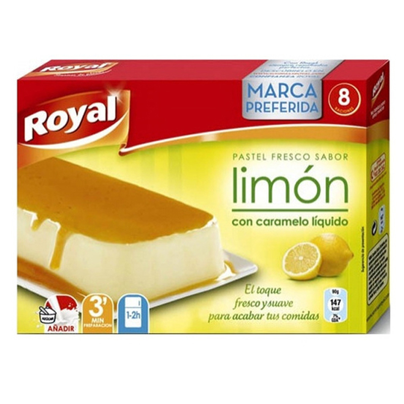 Imagen de PASTEL FRESCO LIMON ROYAL 8 RACIONES