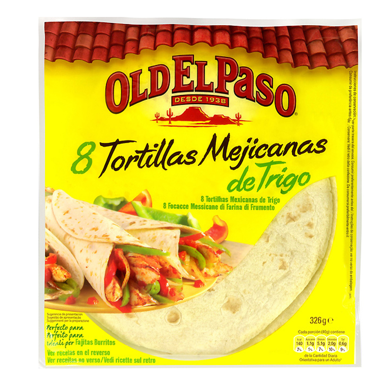 Imagen de TORTILLAS MEJICANAS OLD EL PASO