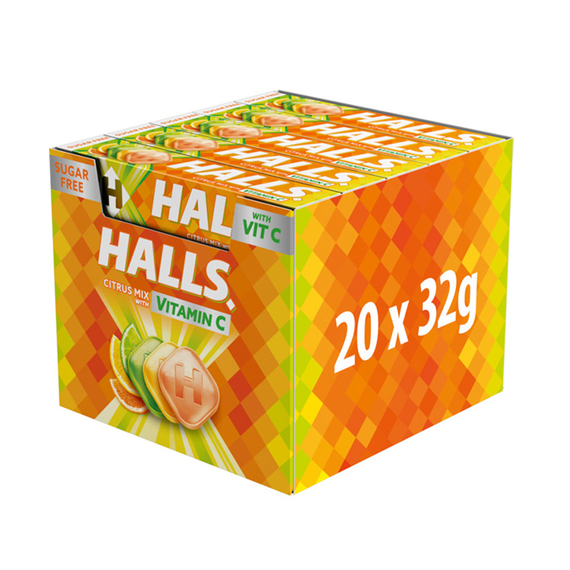 Imagen de CARAMELOS HALLS VITA CITRUS