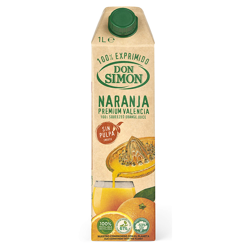 Imagen de DON SIMON NARANJA EXPRIMIDA SIN PULPA