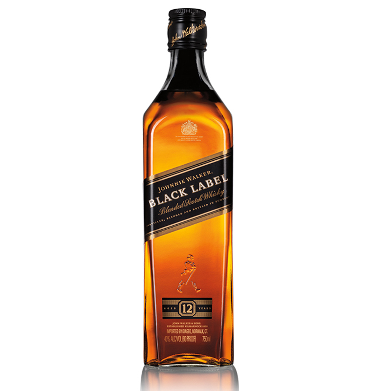 Imagen de JONNIE WALKER BLACK 12 AÑOS