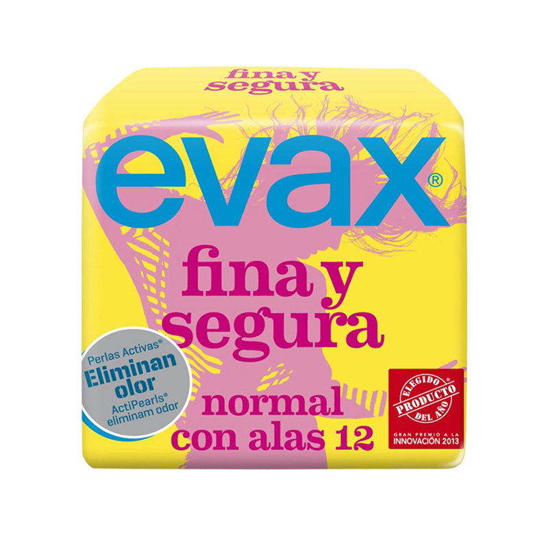 Imagen de COMPRESA EVAX FINA Y SEGURA