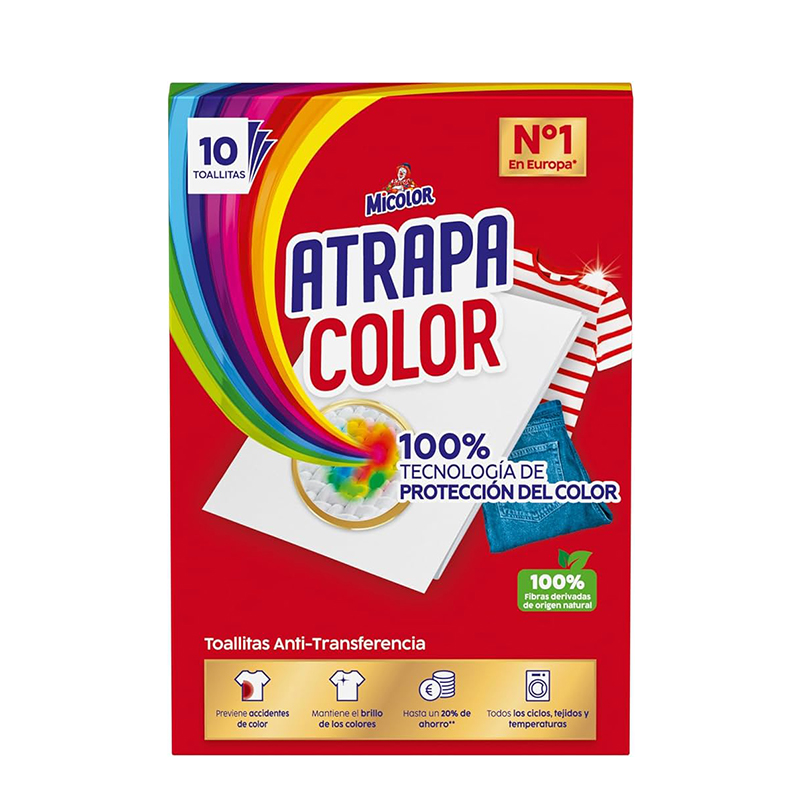 Imagen de TOALLITA ATRAPACOLOR