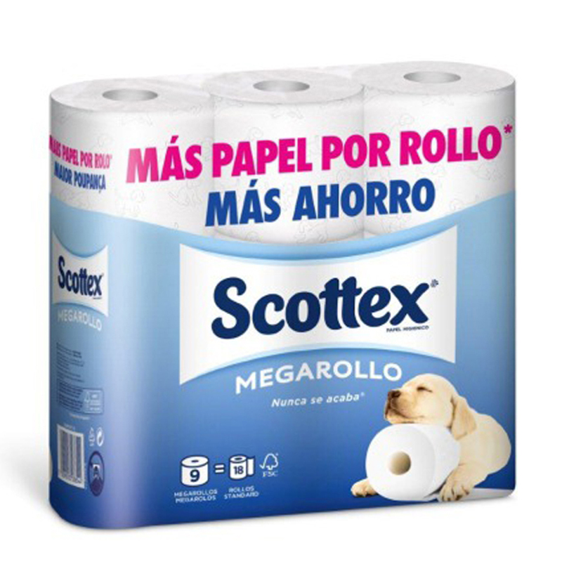 Imagen de PAPEL HIGIENICO SCOTTEX MEGA