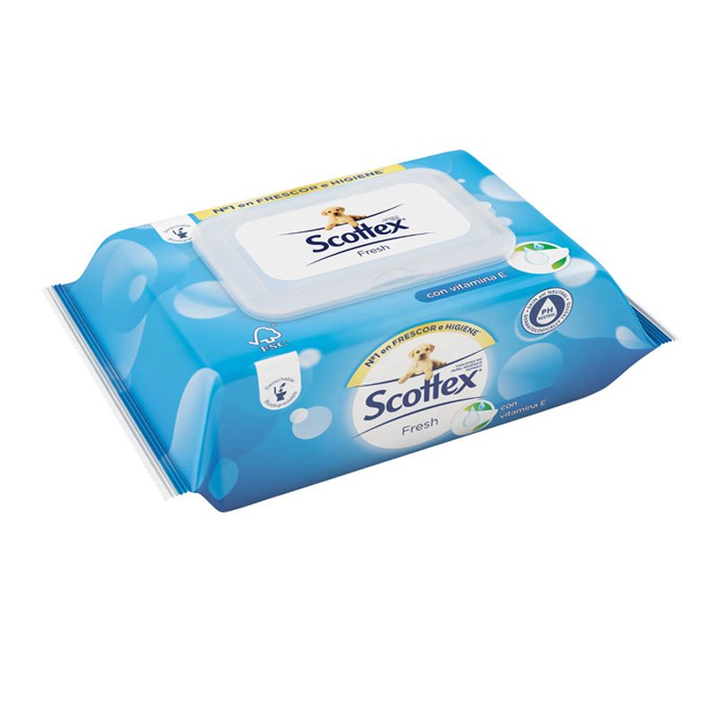 Imagen de TOALLITA HUMEDA SCOTTEX FRESH