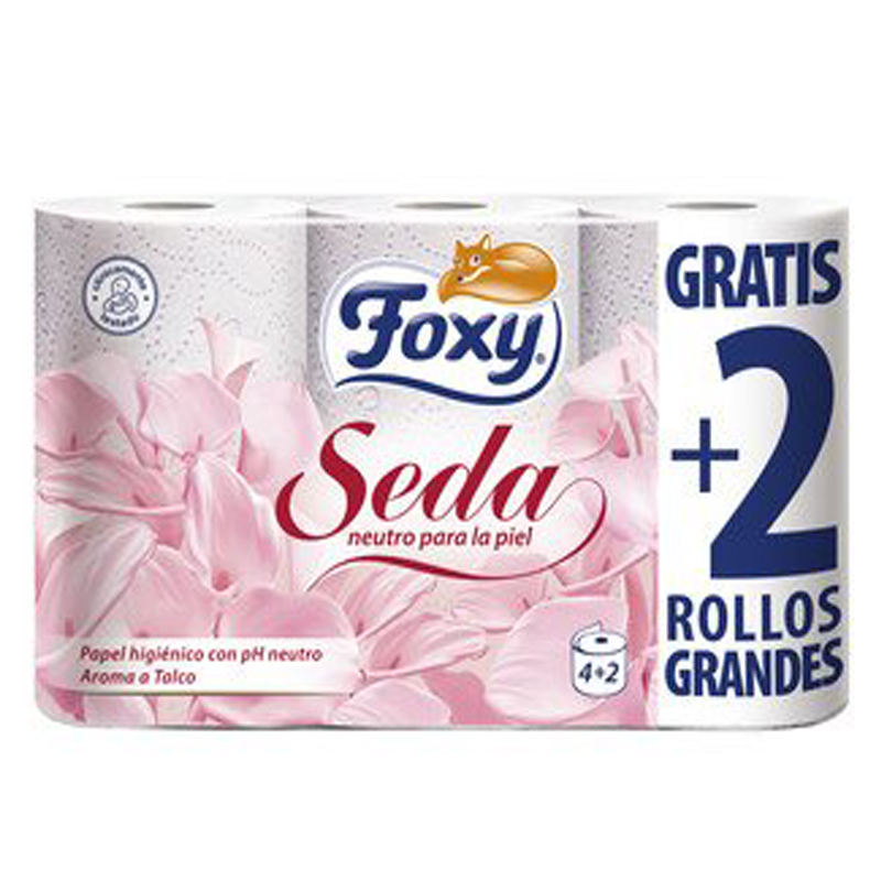 Imagen de PAPEL HIGIENICO FOXY SEDA 3 CAPAS