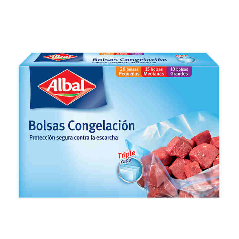 Imagen de BOLSAS ALBAL CONGELACION
