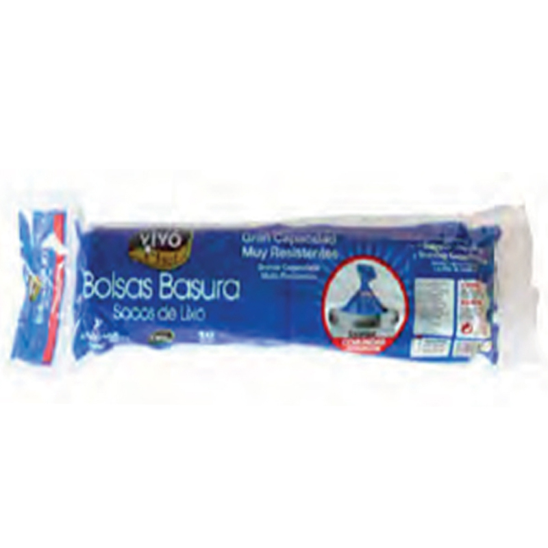 Imagen de BOLSA BASURA VIVOCHEF AZUL
