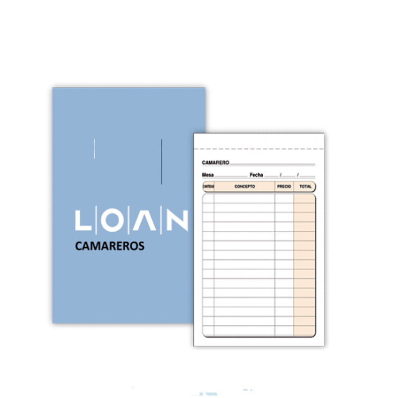 Imagen de BLOC DE CAMARERO