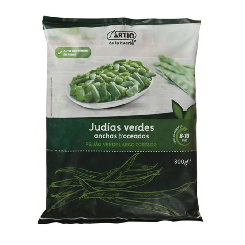 Imagen de JUDIA VERDE PLANA