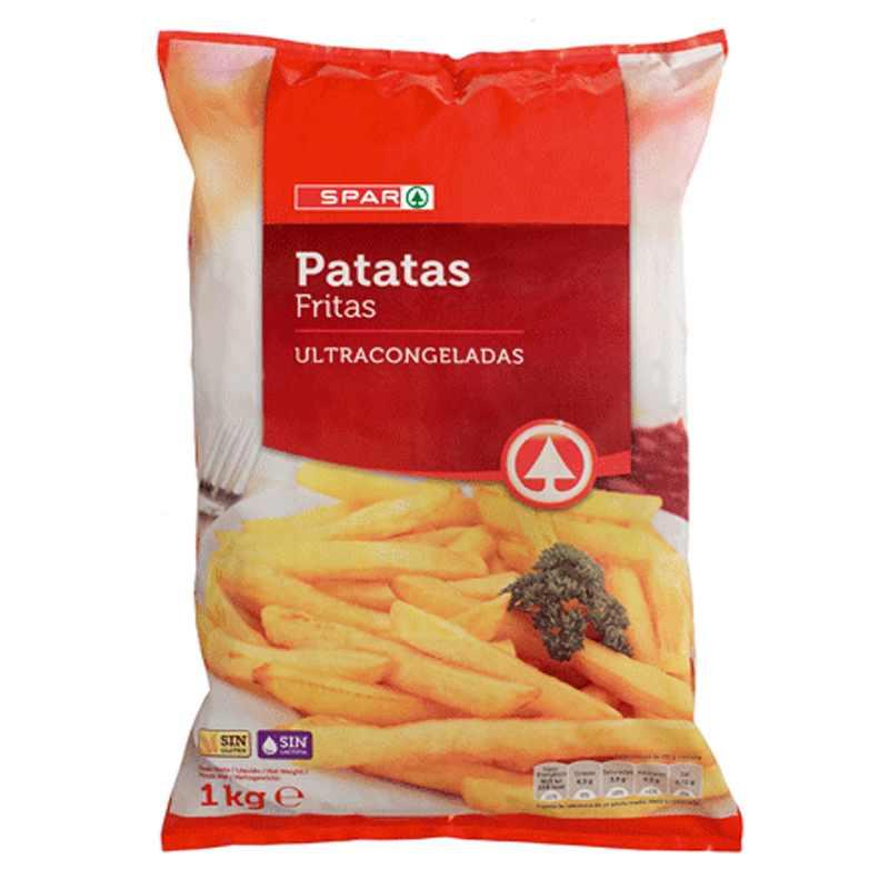 PATATAS FRITAS CONGELADAS SPAR