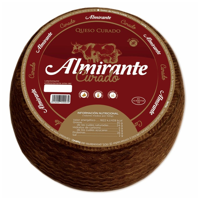 Imagen de QUESO ALMIRANTE CURADO