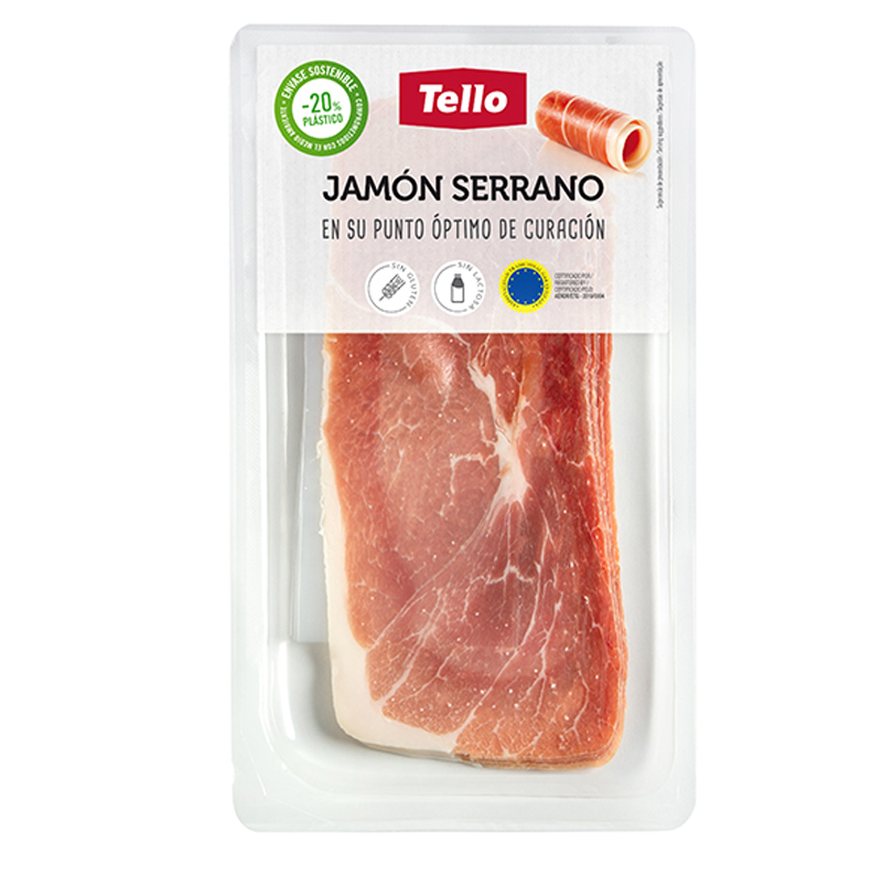 Imagen de JAMON SERRANO LONCHAS TELLO