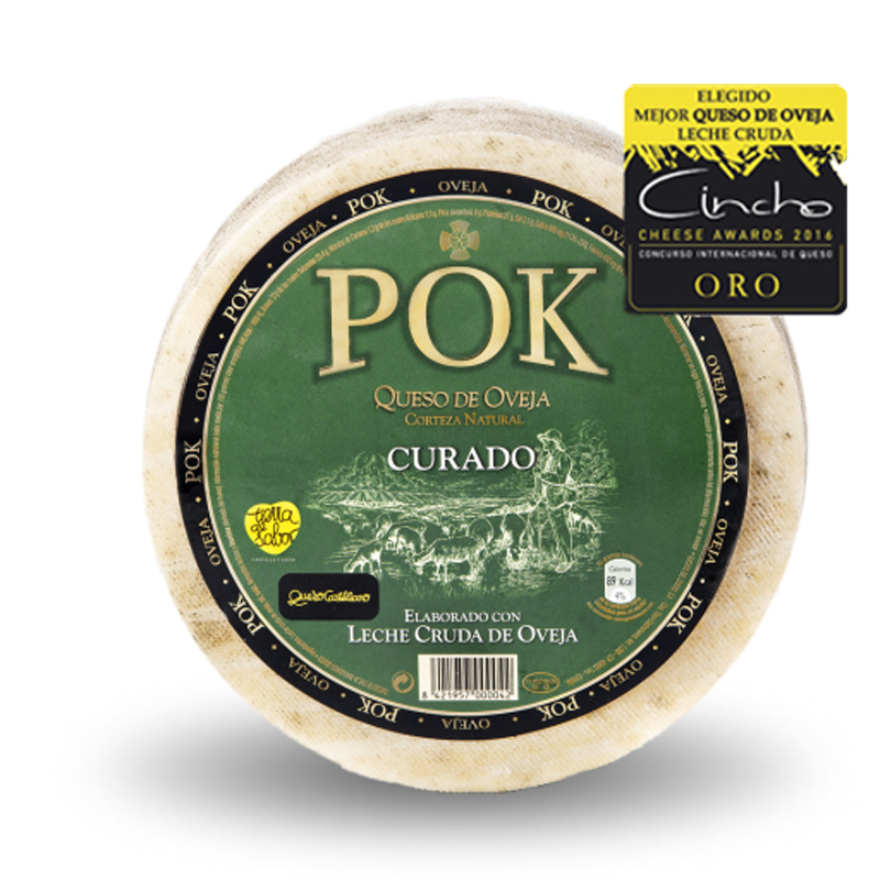 Imagen de QUESO CURADO OVEJA GARCIA BAQUERO POK