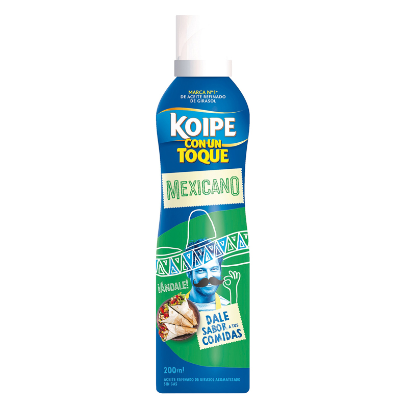 Imagen de ACEITE GIRASOL KOIPE SPRAY TOQUE MEJICANO
