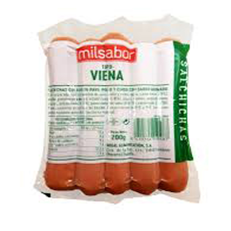 Imagen de SALCHICHAS ARGAL MILSABOR VIENA