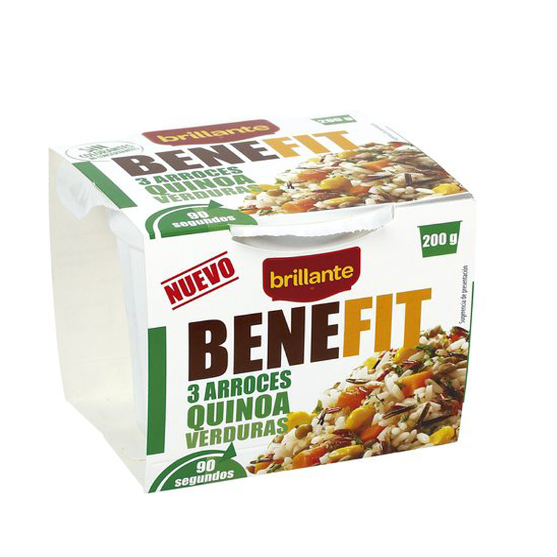 Imagen de 3 ARROCES QUINOA Y VERDURAS BENEFIT