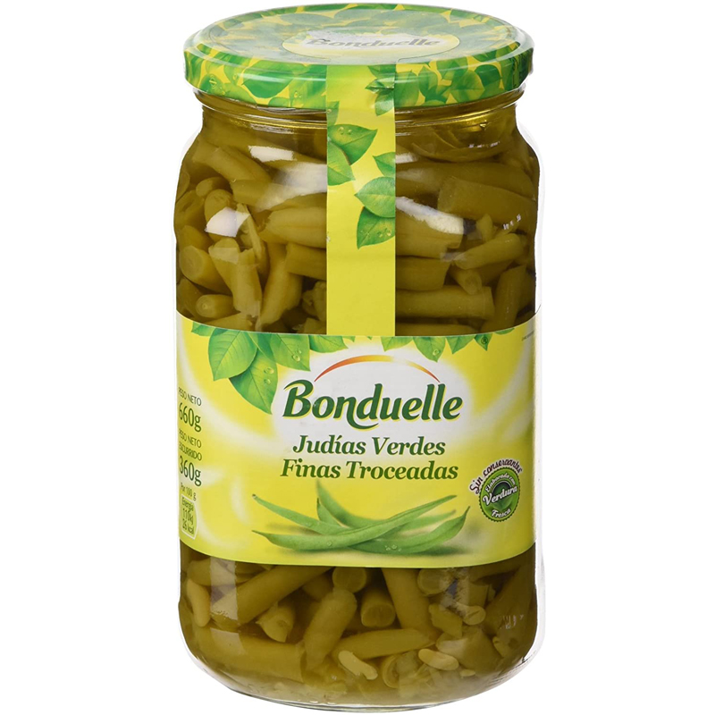 Imagen de JUDIA VERDE BONDUELLE FINA TROCEADA
