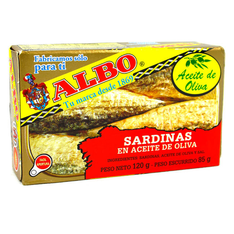 Imagen de SARDINAS EN A.OLIVA ALBO