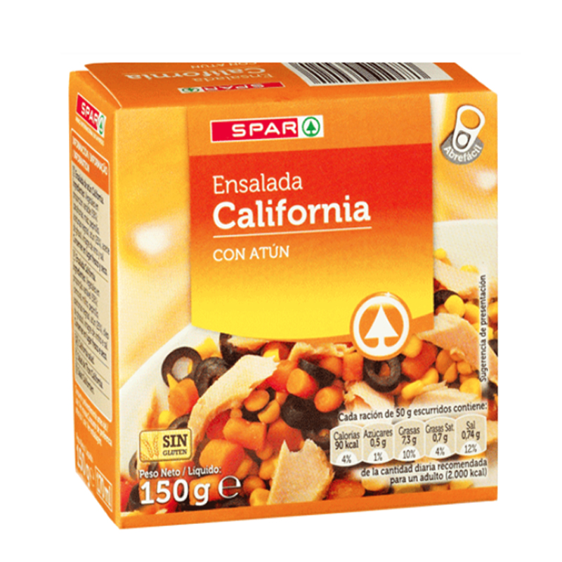 Imagen de ENSALADA DE ATUN SPAR CALIFORNIA