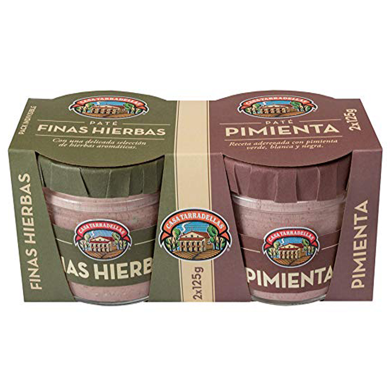 Imagen de PATE PIMIENTA Y F.HIERBAS TARRADELLAS