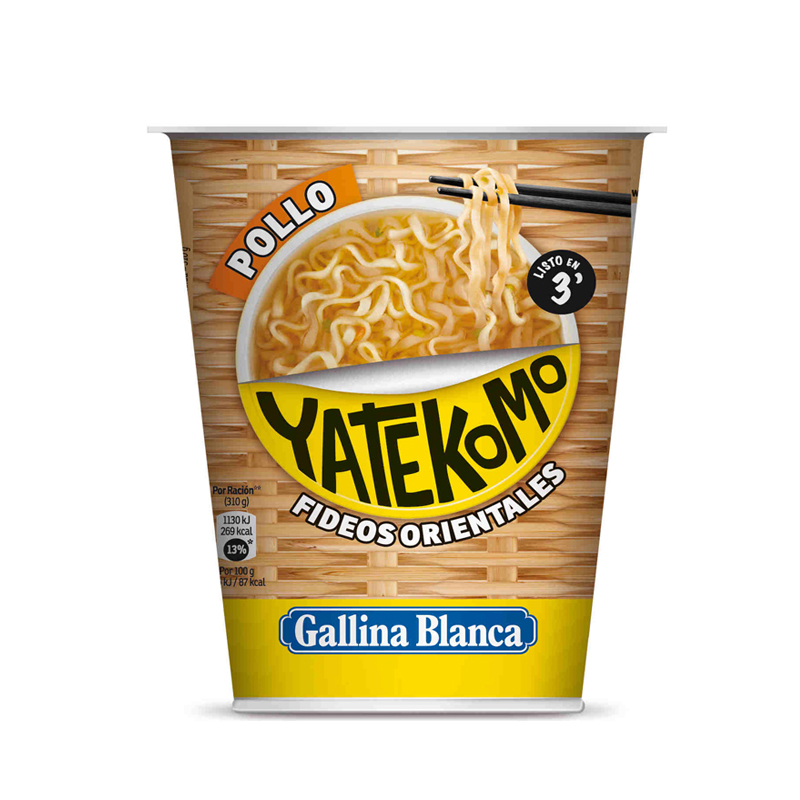 Imagen de FIDEOS YATEKOMO POLLO