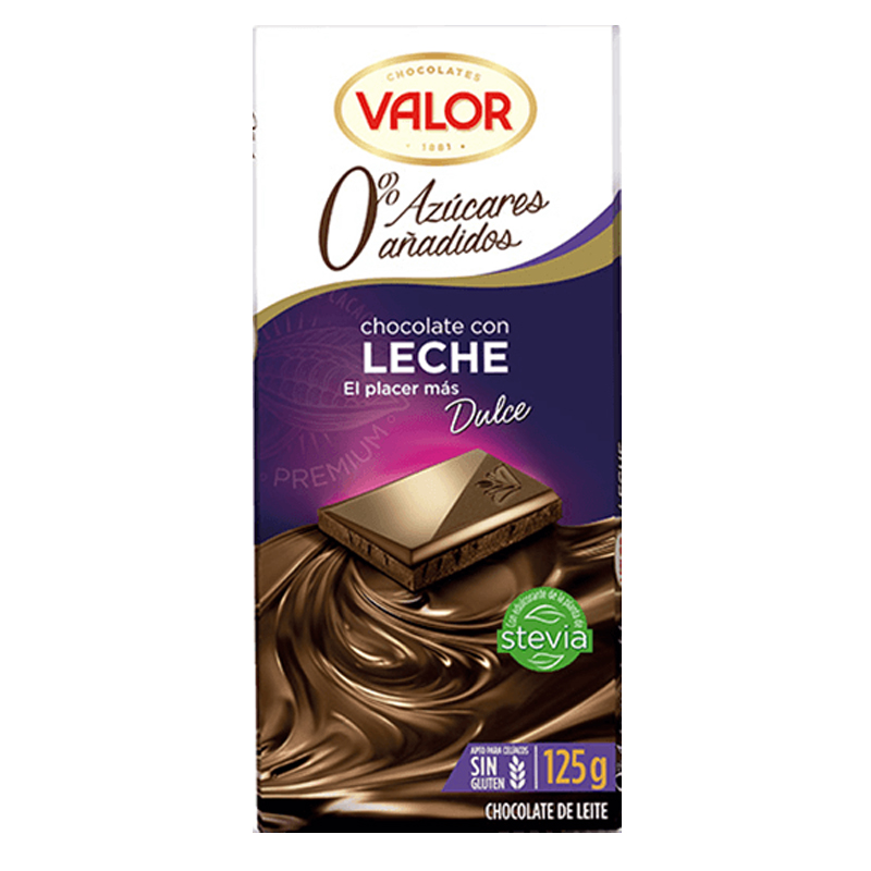 Imagen de CHOCOLATE CON LECHE VALOR 0%